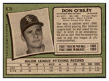 1971 Topps Baseball #679 Don O'riley White Sox EX-MT 478020