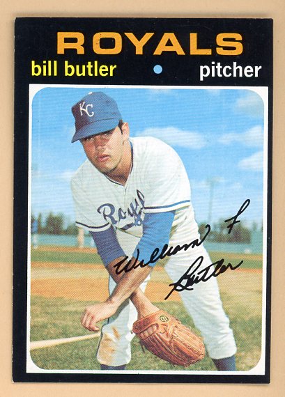 1971 Topps Baseball #681 Bill Butler Royals EX-MT 478021