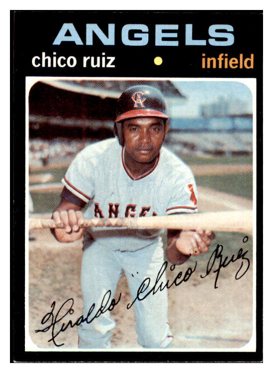 1971 Topps Baseball #686 Chico Ruiz Angels EX-MT 478025