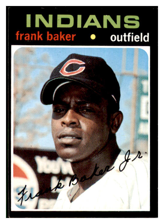 1971 Topps Baseball #689 Frank Baker Indians EX-MT 478026
