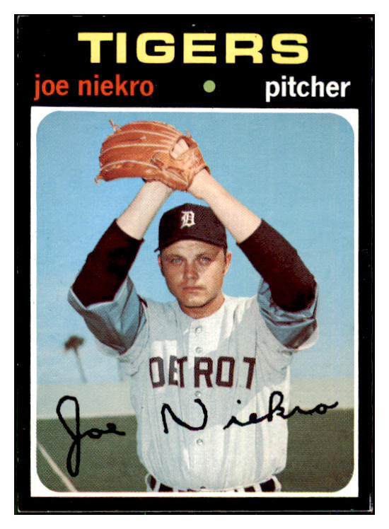 1971 Topps Baseball #695 Joe Niekro Tigers EX-MT 478029