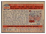 1957 Topps Baseball #304 Joe Cunningham Cardinals VG-EX 478052