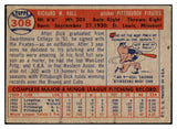 1957 Topps Baseball #308 Dick Hall Pirates VG-EX 478056