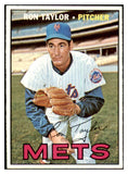 1967 Topps Baseball #606 Ron Taylor Mets EX-MT 478108