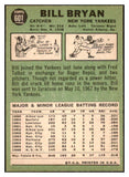 1967 Topps Baseball #601 Bill Bryan Yankees EX-MT 478109