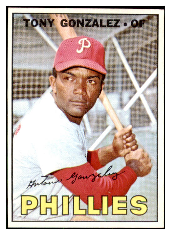 1967 Topps Baseball #548 Tony Gonzalez Phillies NR-MT 478116