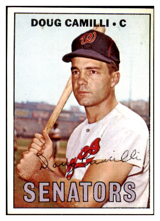 1967 Topps Baseball #551 Doug Camilli Senators EX-MT 478120