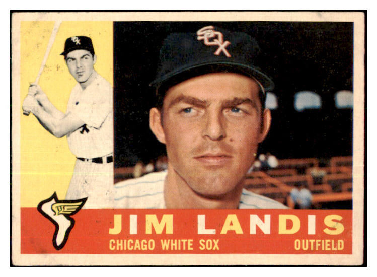 1960 Topps Baseball #550 Jim Landis White Sox VG-EX 478128