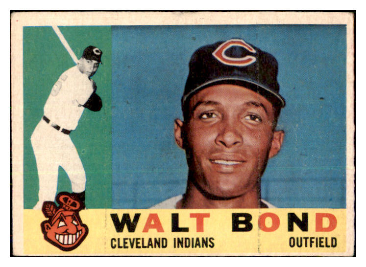 1960 Topps Baseball #552 Walt Bond Indians VG-EX 478130