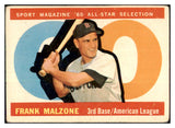 1960 Topps Baseball #557 Frank Malzone A.S. Red Sox VG-EX 478131