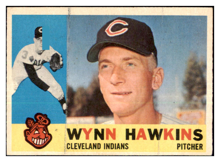 1960 Topps Baseball #536 Wynn Hawkins Indians VG-EX 478149