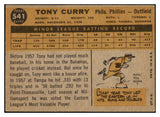1960 Topps Baseball #541 Tony Curry Phillies VG-EX 478154