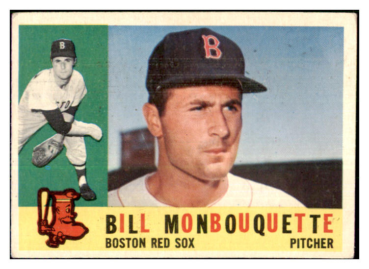 1960 Topps Baseball #544 Bill Monbouquette Red Sox VG-EX 478158