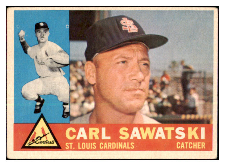 1960 Topps Baseball #545 Carl Sawatski Cardinals VG-EX 478160