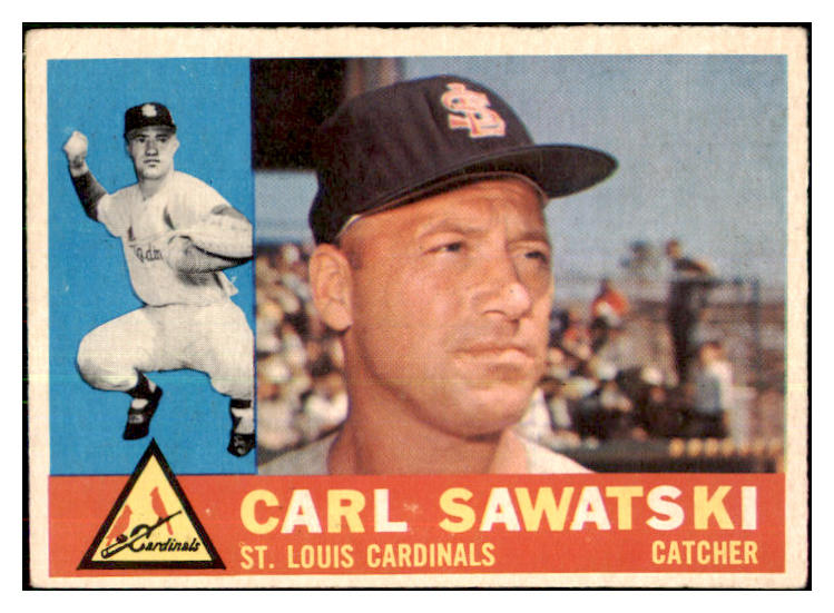 1960 Topps Baseball #545 Carl Sawatski Cardinals VG-EX 478162