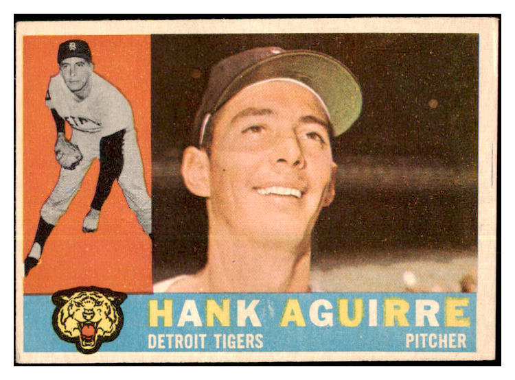 1960 Topps Baseball #546 Hank Aguirre Tigers VG-EX 478164