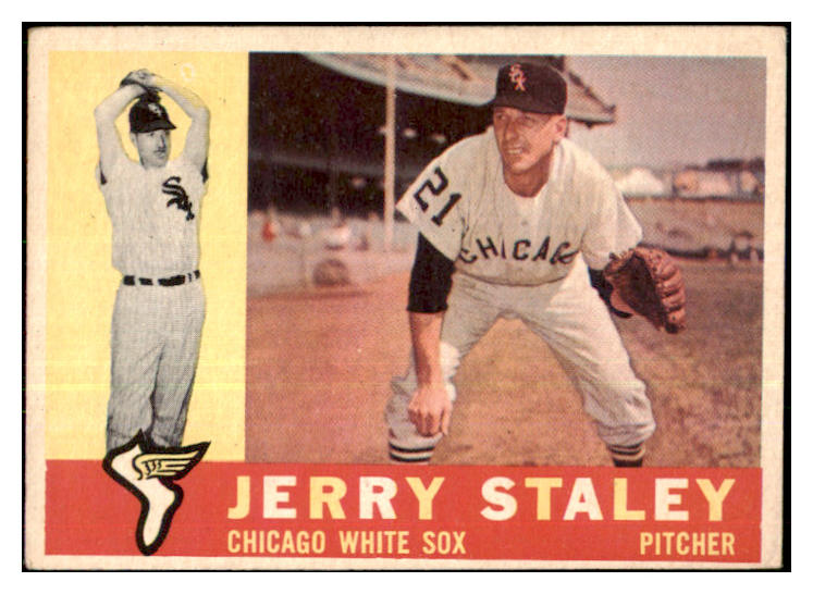 1960 Topps Baseball #510 Jerry Staley White Sox VG-EX 478171