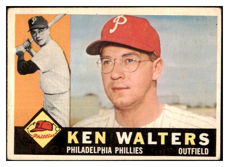 1960 Topps Baseball #511 Ken Walters Phillies VG-EX 478173