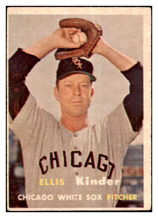 1957 Topps Baseball #352 Ellis Kinder White Sox VG-EX 478188