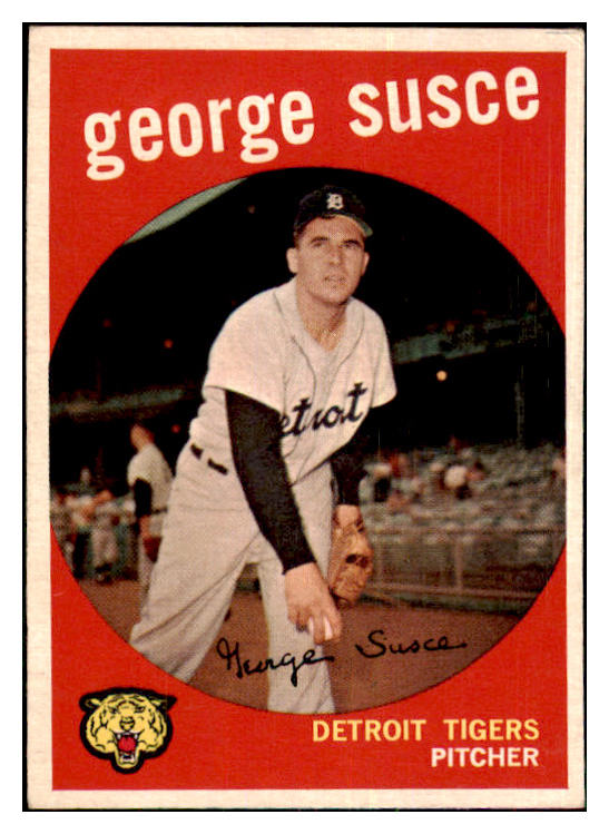 1959 Topps Baseball #511 George Susce Tigers VG-EX 478190
