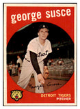 1959 Topps Baseball #511 George Susce Tigers VG-EX 478190