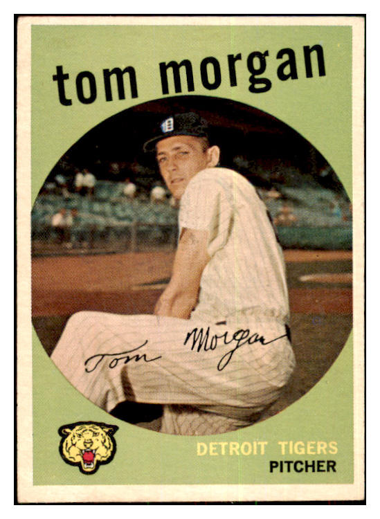 1959 Topps Baseball #545 Tom Morgan Tigers VG-EX 478203