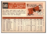 1959 Topps Baseball #545 Tom Morgan Tigers VG-EX 478203