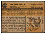 1960 Topps Baseball #519 Ed Roebuck Dodgers VG-EX 478212