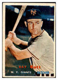 1957 Topps Baseball #331 Ray Katt Giants VG-EX 478236