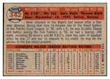 1957 Topps Baseball #342 Gene Mauch Red Sox VG-EX 478245