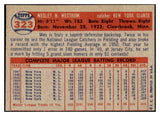 1957 Topps Baseball #323 Wes Westrum Giants EX-MT 478280