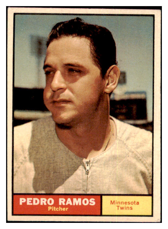 1961 Topps Baseball #528 Pedro Ramos Twins NR-MT 478286