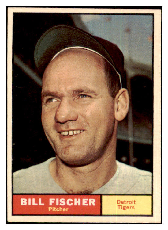 1961 Topps Baseball #553 Bill Fischer Tigers NR-MT 478291