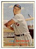 1957 Topps Baseball #315 Lou Berberet Senators NR-MT 478308