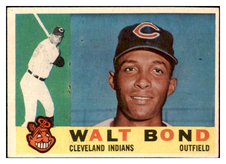 1960 Topps Baseball #552 Walt Bond Indians EX-MT 478311