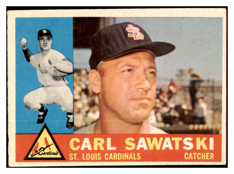 1960 Topps Baseball #545 Carl Sawatski Cardinals EX+/EX-MT 478344