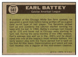 1961 Topps Baseball #582 Earl Battey A.S. Twins EX-MT 478351