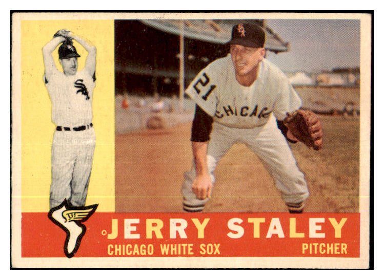 1960 Topps Baseball #510 Jerry Staley White Sox EX-MT 478352