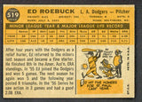 1960 Topps Baseball #519 Ed Roebuck Dodgers EX-MT 478356