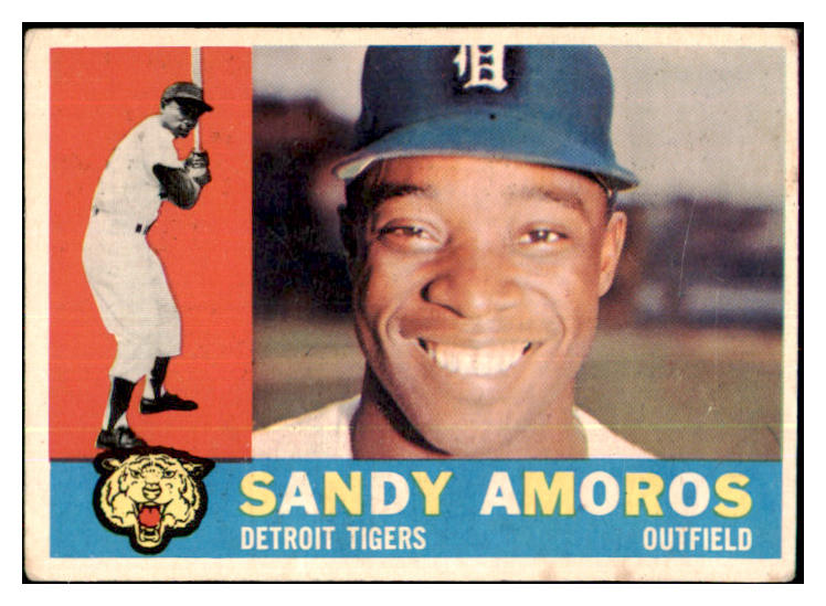 1960 Topps Baseball #531 Sandy Amoros Tigers EX 478364