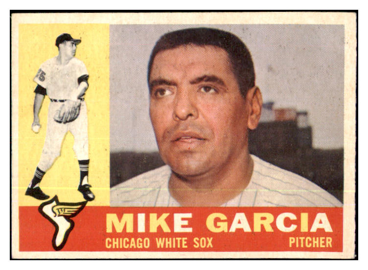 1960 Topps Baseball #532 Mike Garcia White Sox EX 478367