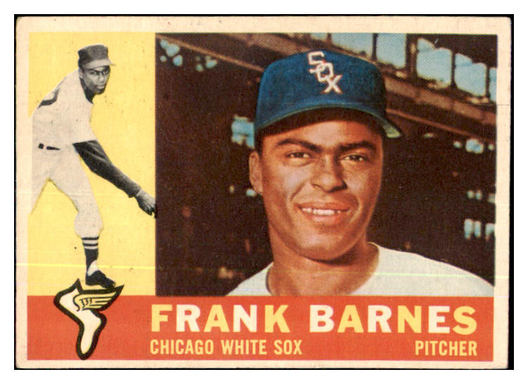 1960 Topps Baseball #538 Frank Barnes White Sox EX 478368