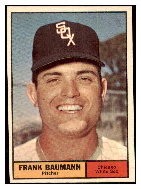 1961 Topps Baseball #550 Frank Baumann White Sox EX+/EX-MT 478402