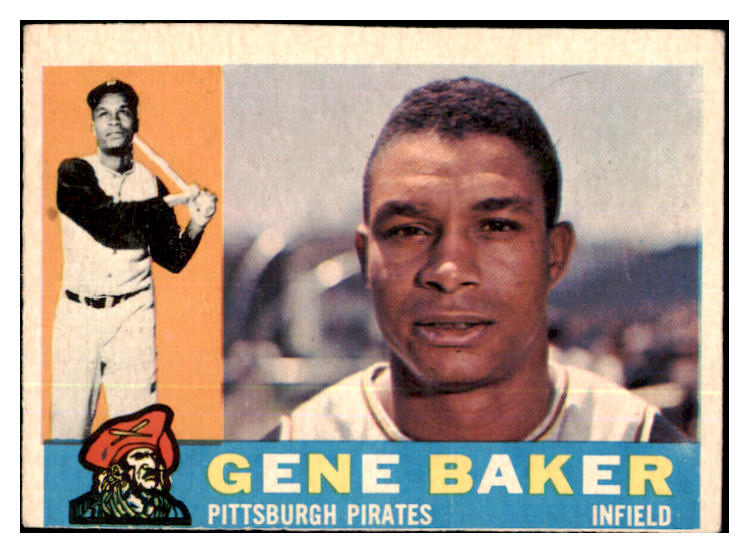1960 Topps Baseball #539 Gene Baker Pirates VG 478453