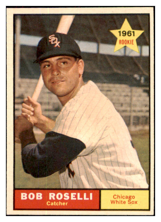 1961 Topps Baseball #529 Bob Roselli White Sox EX-MT 478474