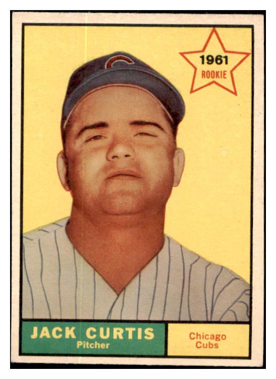 1961 Topps Baseball #533 Jack Curtis Cubs EX-MT 478476