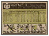 1961 Topps Baseball #533 Jack Curtis Cubs EX-MT 478476