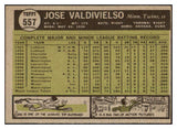 1961 Topps Baseball #557 Jose Valdivielso Twins EX-MT 478481