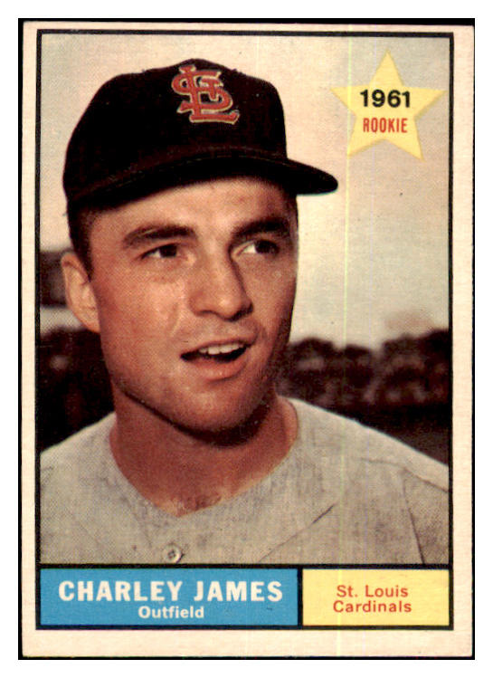 1961 Topps Baseball #561 Charley James Cardinals EX-MT 478483