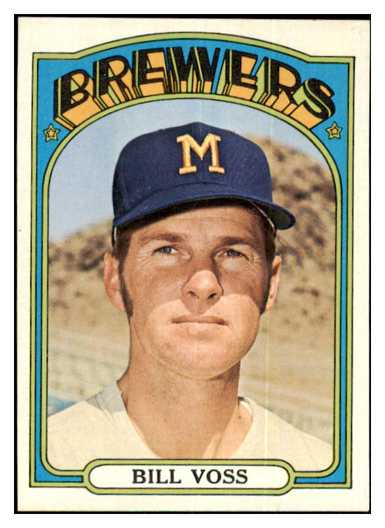 1972 Topps Baseball #776 Bill Voss Brewers NR-MT 478489